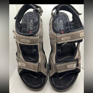 Ecco Men's Receptor Hiking Sandals Size US 12 (45 EUR) Brown